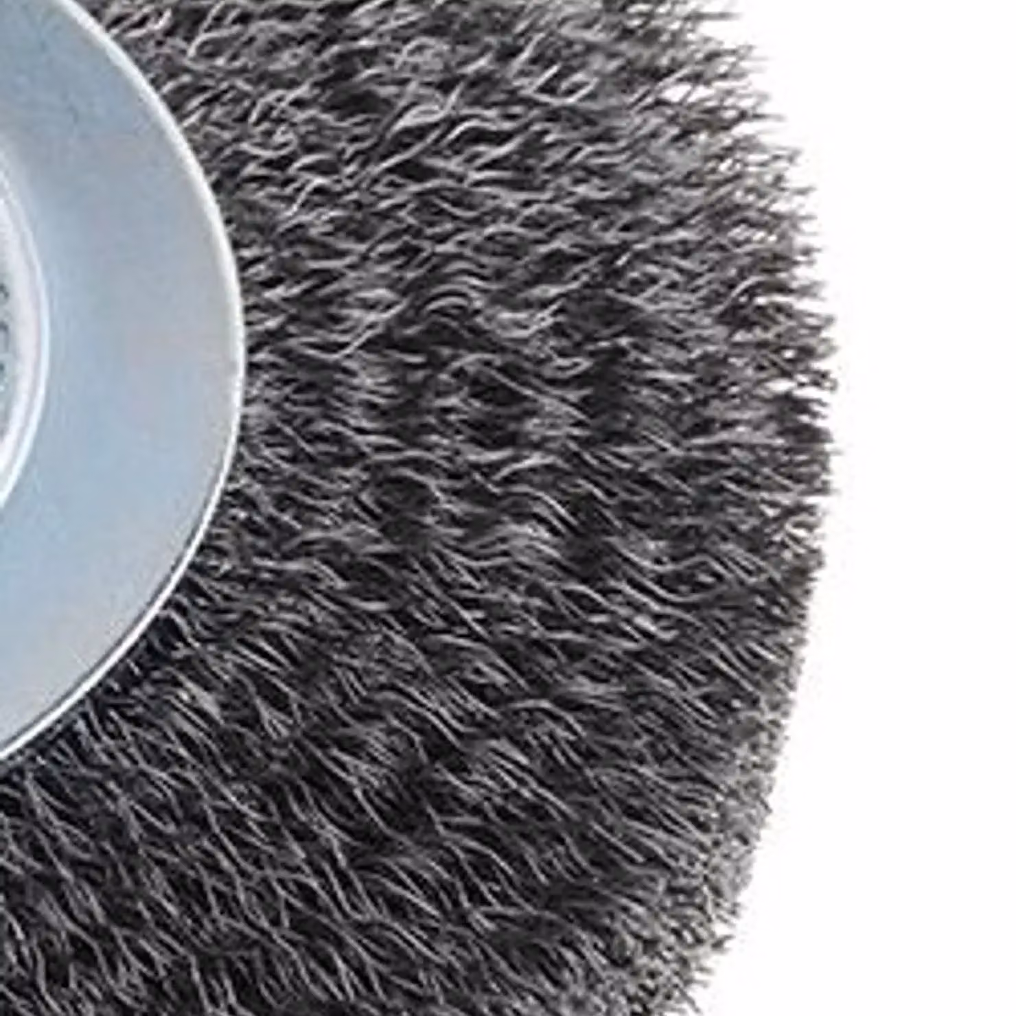 Lessmann Wheel Brush for Metal and Paint Cleaning, Grey and Multicolour – 2