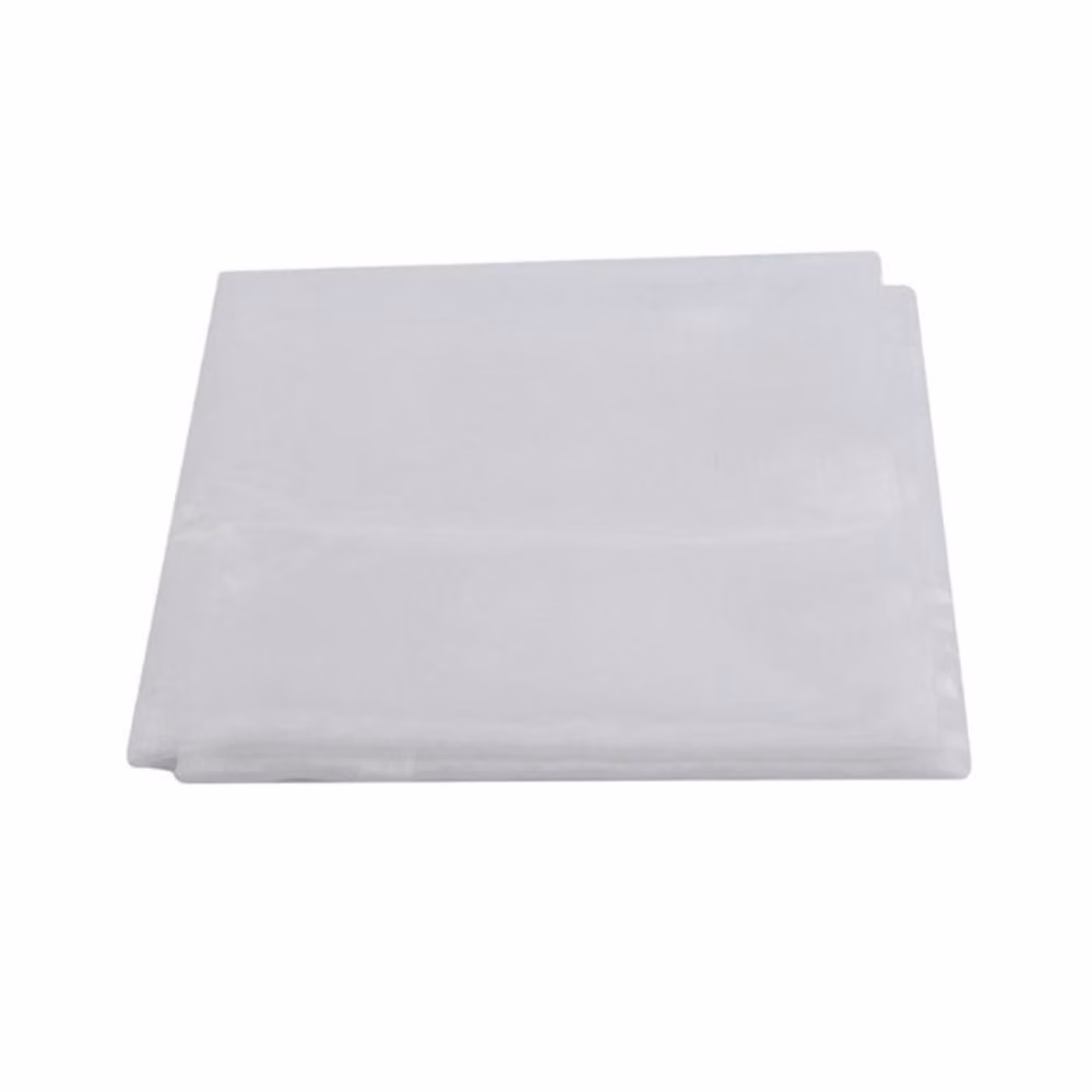 Garden Sanctuary White Sheer Voile Window Curtain Fabric Panel, Width: 100 cm, Drop: 200 cm – 2