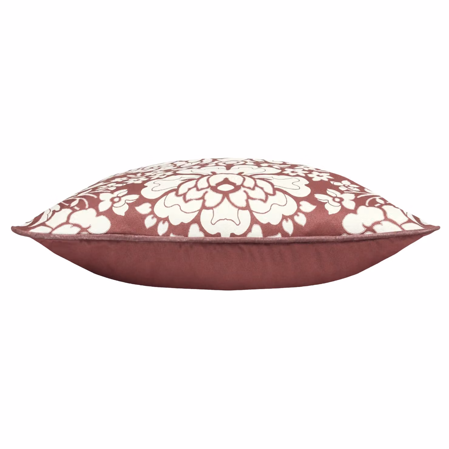 Paoletti Melrose Classic Floral Square Cushion in Purple and Multicolour, W/D/H: 50 x 50 x 50 cm – 3