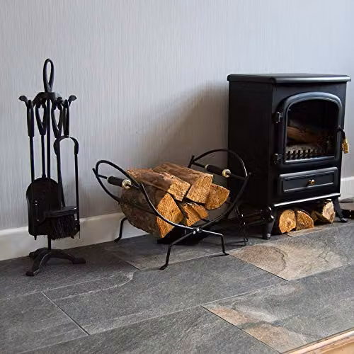 Fire Vida Buxton 5-Piece Companion Set in Black – 3