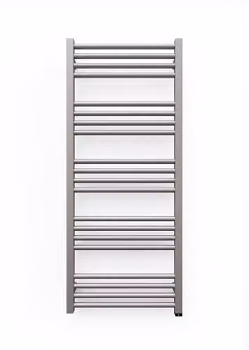 Terma Fiona One Electric Towel Rail with Concealed Element, Sparkling Gravel, H: 114 cm, W: 48 cm – 2