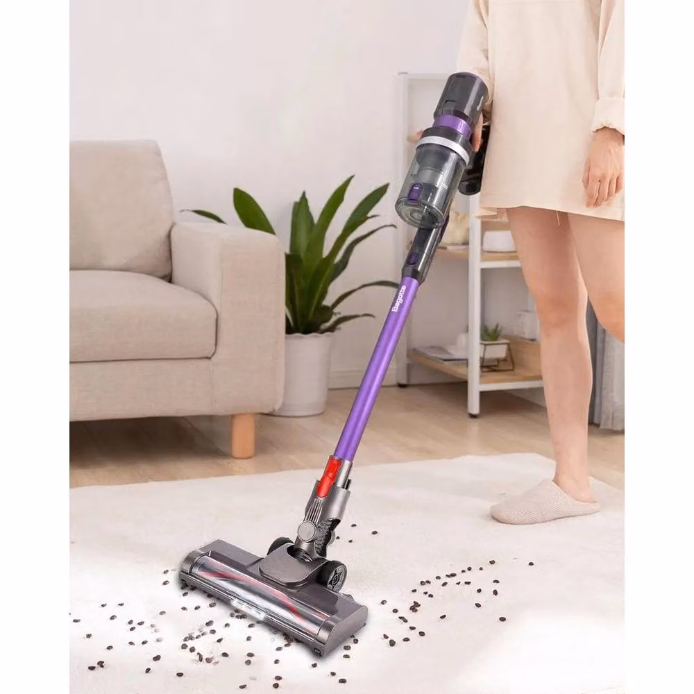 PAWNORA Floor Brush with LED Lights in Grey – 2