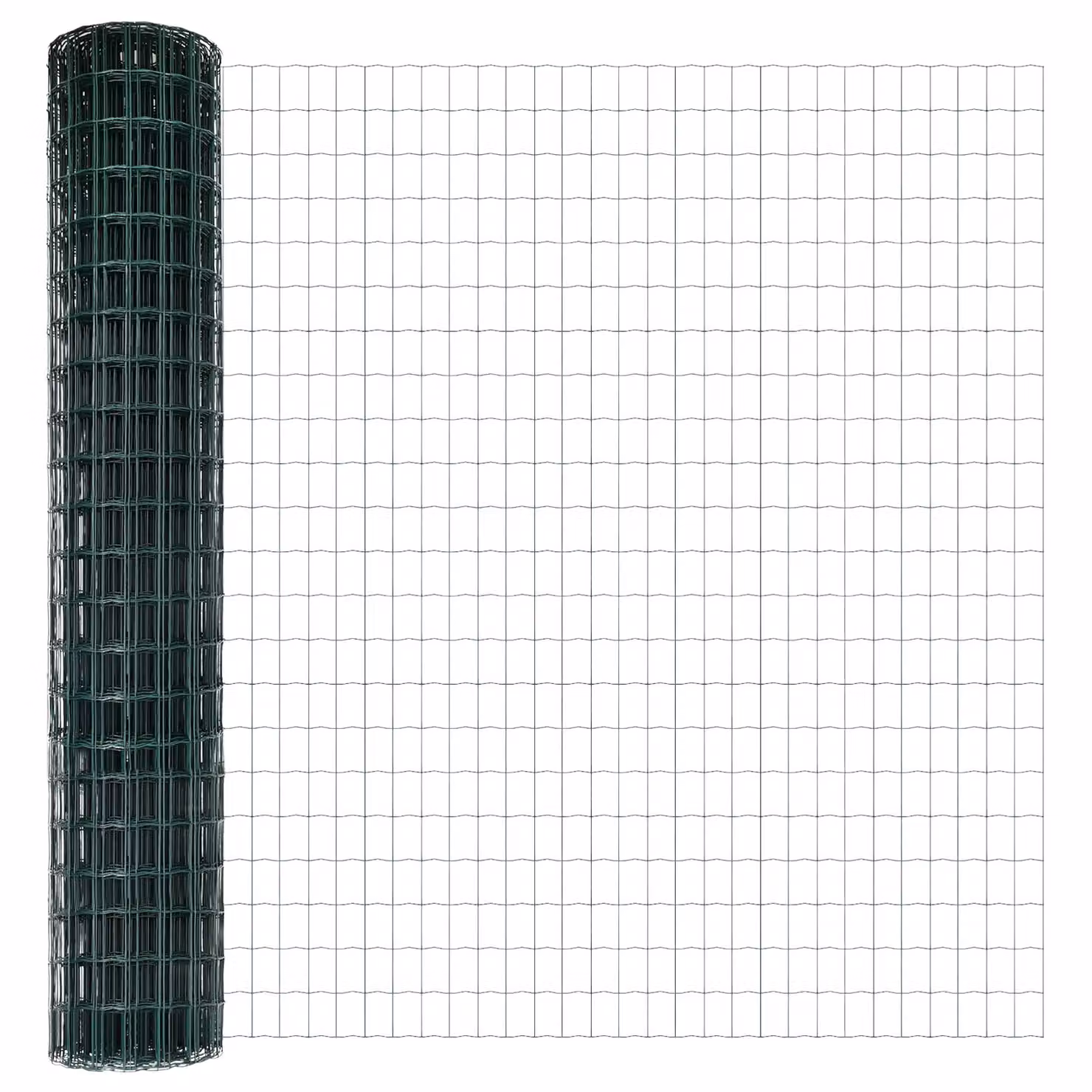 Berkfield Home Euro Fence Green PVC-Coated Steel Rectangular Fencing, H: 1.6 m x W: 10 m – 3