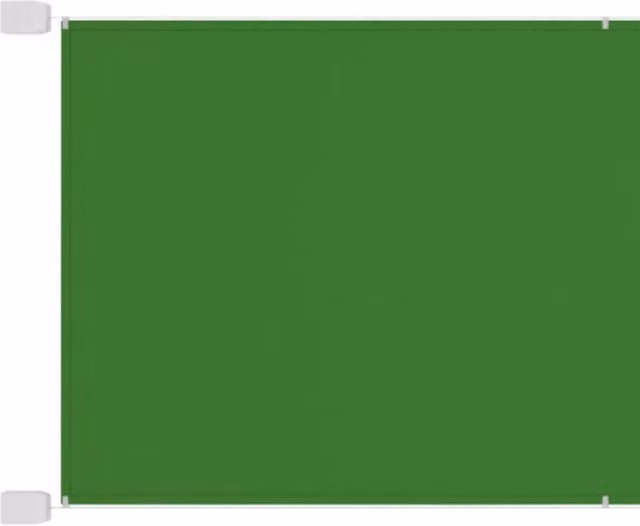 Berkfield Home Vertical Awning in Light Green Oxford Fabric, W/H: 140 x 270 cm