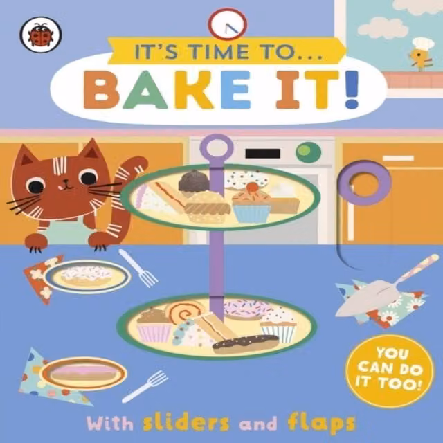 Ladybird It's Time to... Bake It Childrens Paper Activity Book in Multicolour