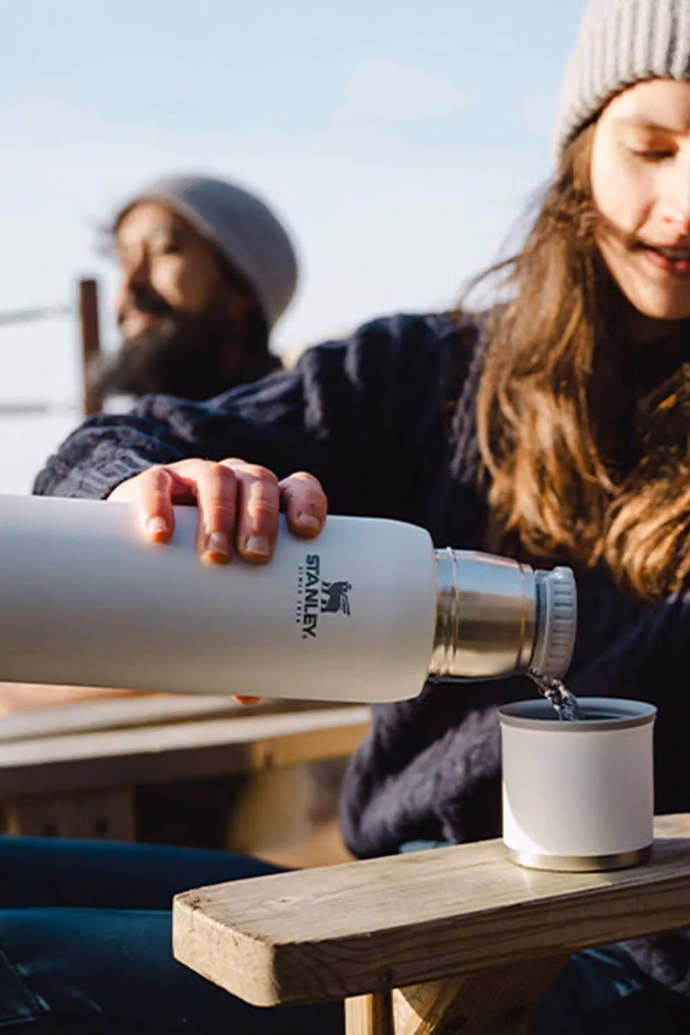 Stanley Adventure To-Go Insulated Thermal Bottle, 1.0 l, White – 2