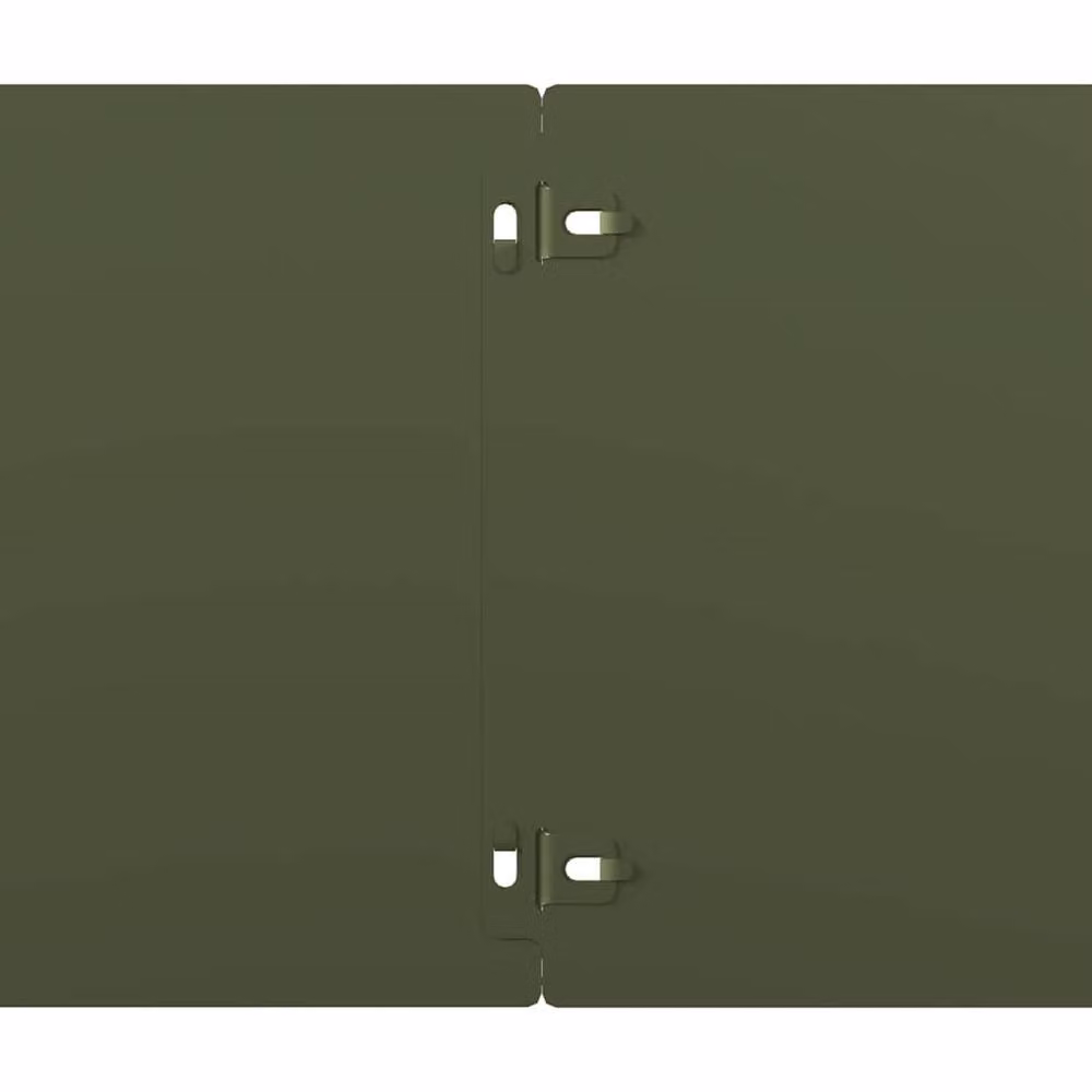 Berkfield Home Lawn Edgings, 10 Pieces, Olive Green, Cold-rolled Steel, 20 x 103 cm – 5