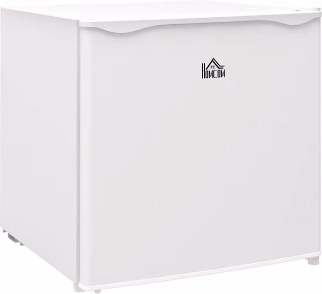 Rolipo 35L White Compact Countertop Upright Mini Freezer with Reversible Door