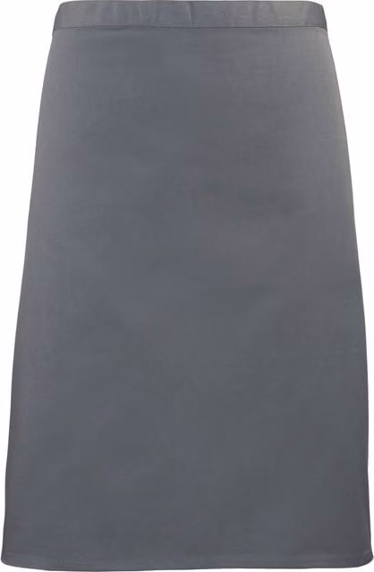 Premier Women's Mid-Length Apron in Grey