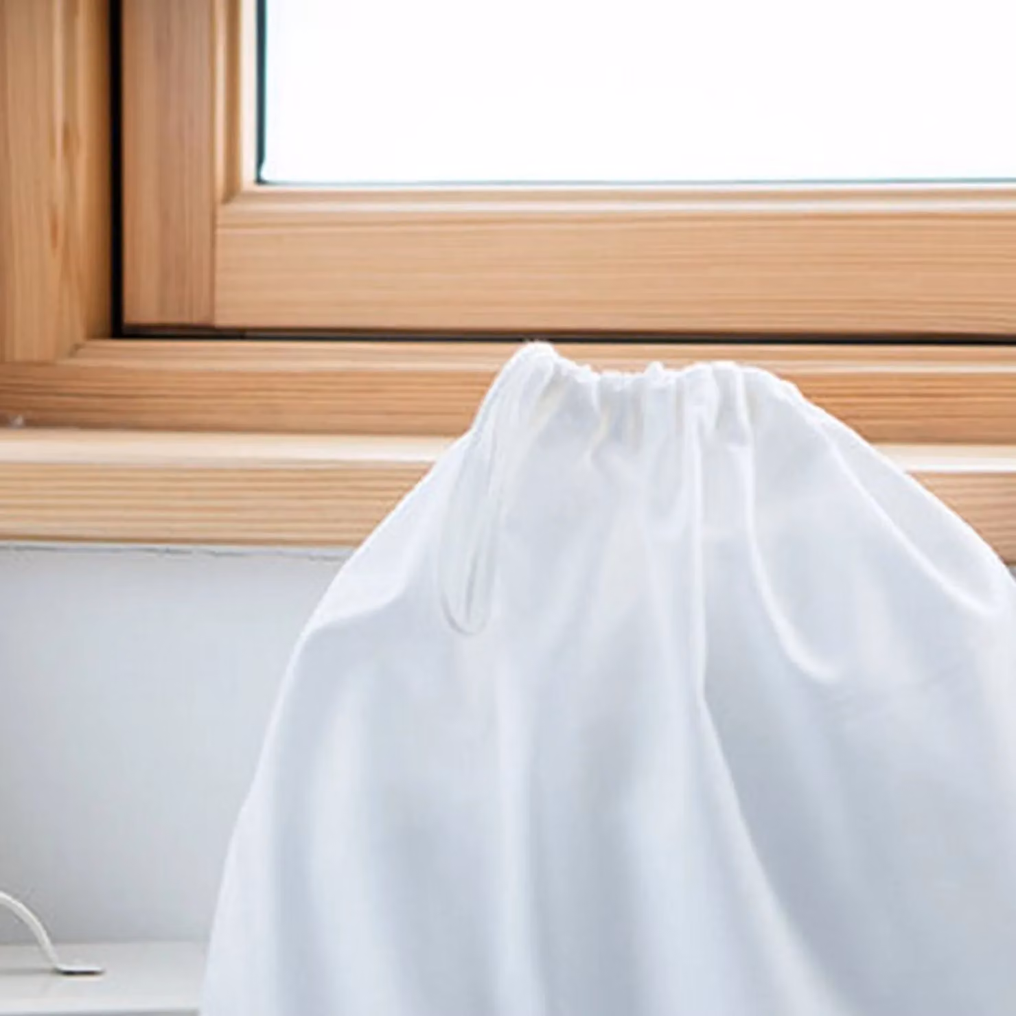 Towel City Cotton Laundry Bag Pack of 2 in White – 2