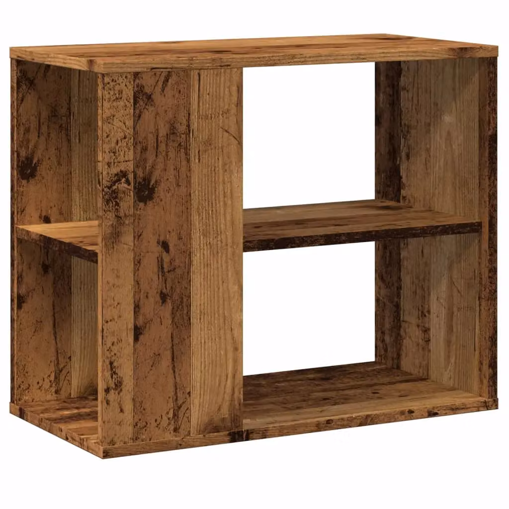 Berkfield Home Old Wood Side Cabinet in Brown, W/D/H: 60 x 30 x 50 cm – 6
