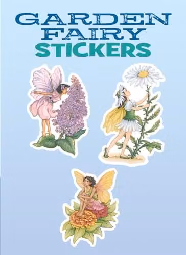 Dover Publications Garden Fairy Stickers Multicolour Little Activity Books for Children
