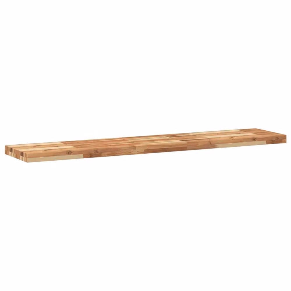 Berkfield Home Oil Finished Solid Wood Acacia Floating Shelf in Brown, W/D/H: 120 x 30 x 4 cm – 2