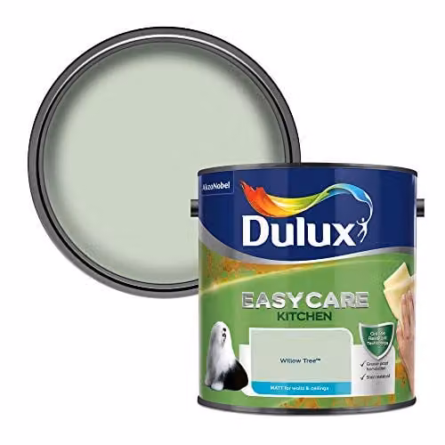 Dulux Easycare Kitchen Matt Emulsion Paint, Green, 2.5L – 1