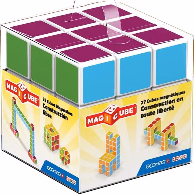 Geomag Magicube Free Building Set Multicolour Connecting Blocks