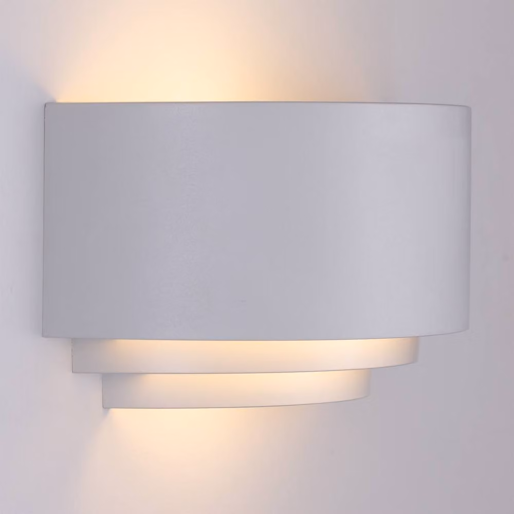 TCP White 3 Tier Style Indoor Wall Light IP20 with E14 Socket – 3
