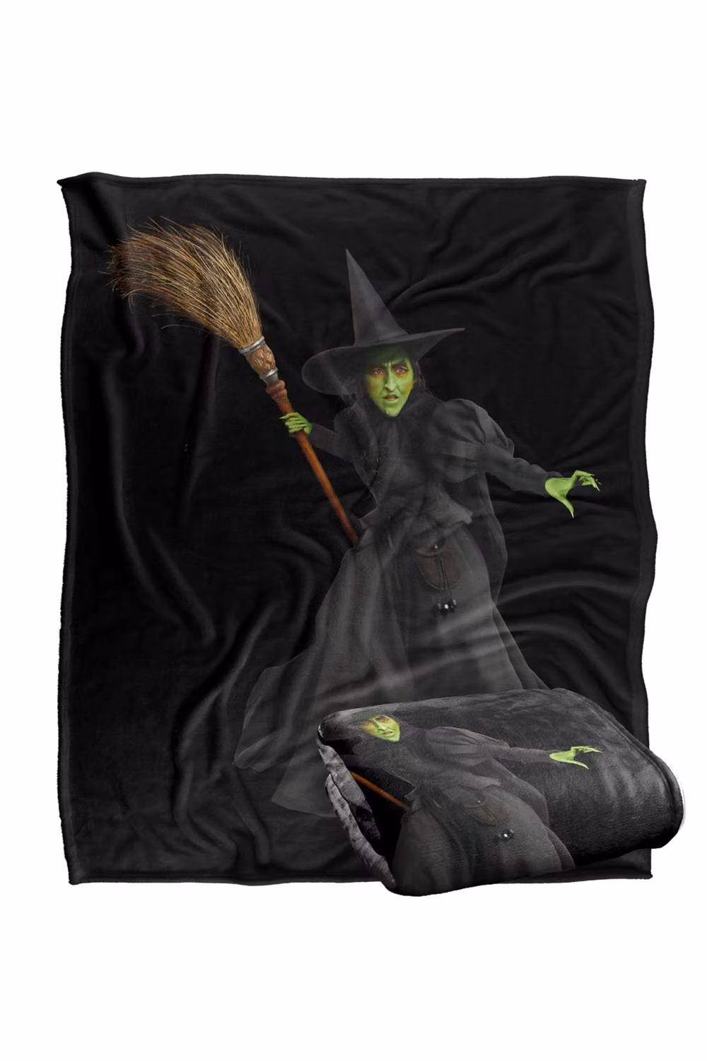 LOGOVISION The Wizard of Oz Witch Silky Touch Super Soft Fleece Throw Blanket, Multicolour, W: 127 cm x L: 152.4 cm – 7