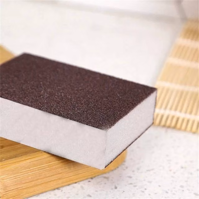 Nordara Fine Grit Wet and Dry Sanding Sponge Pad, Brown – 1