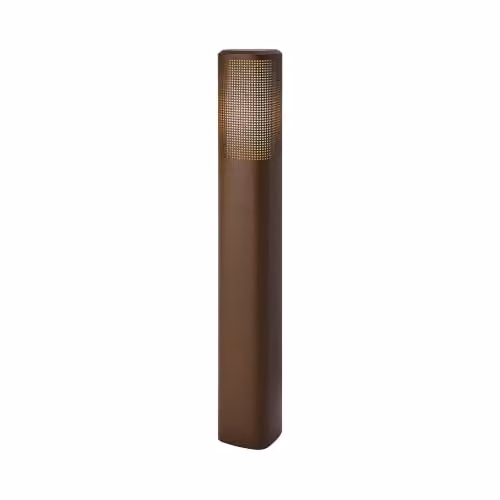 Nordlux Sidara Outdoor Post Light, Brown Metal, E27, IP44 – 1