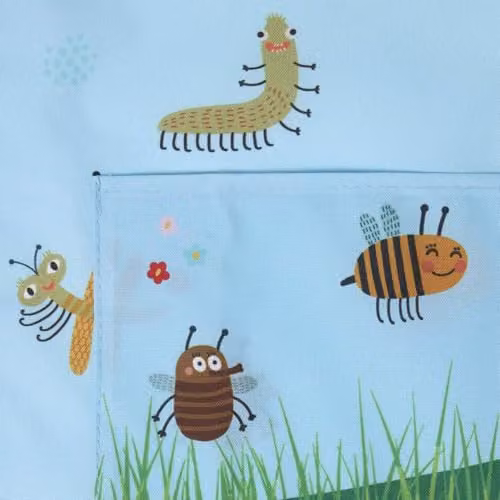 Homescapes Childrens Gardening Apron with Multicolour Insect Print in Blue – 2