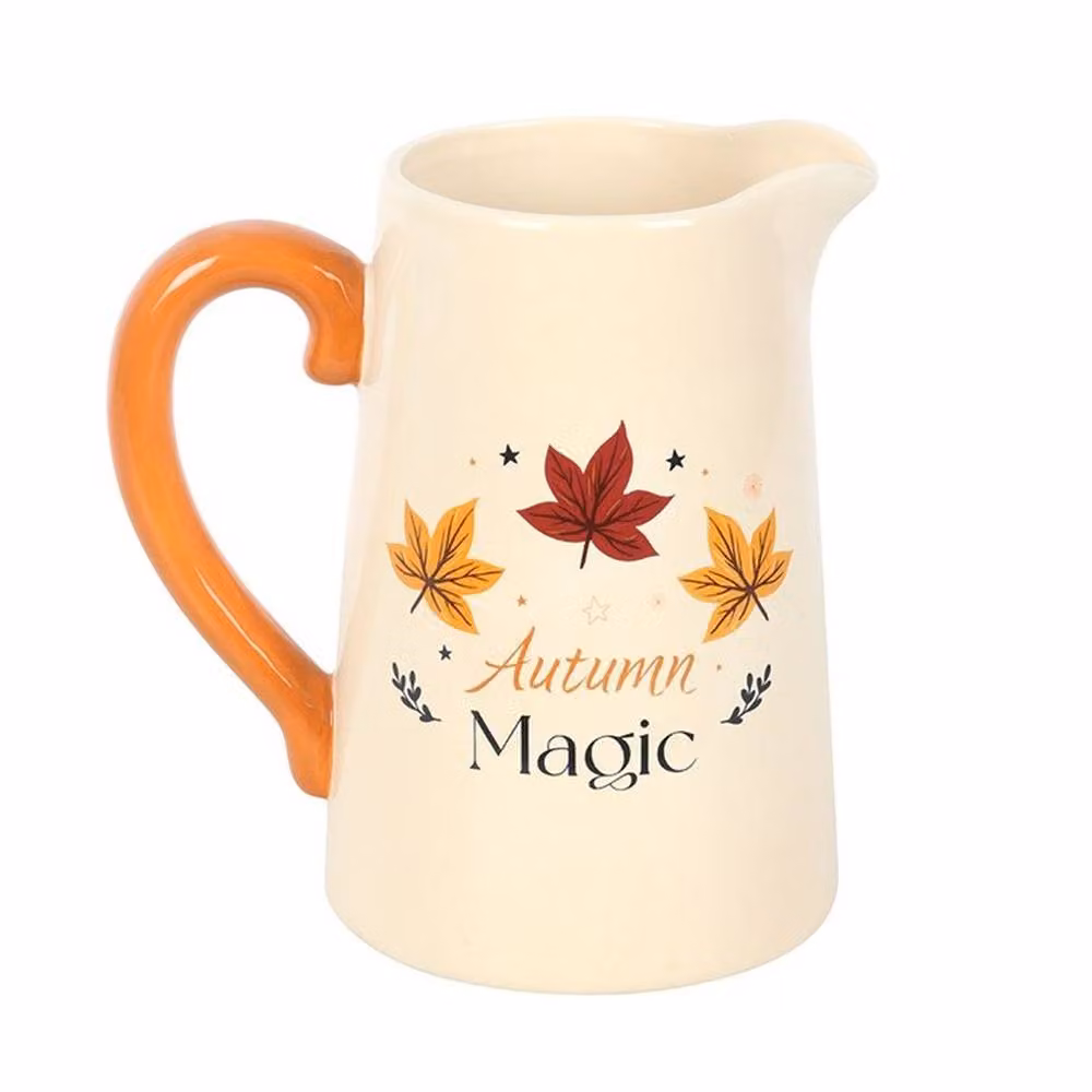 Uniqueful Autumn Magic Multicolour Ceramic Flower Jug for Tabletop – 3