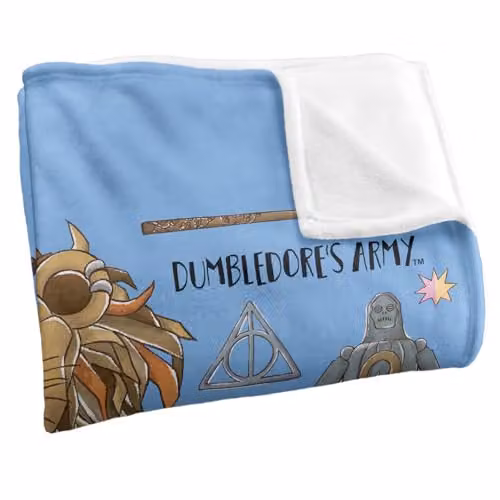 LOGOVISION Harry Potter Luna Lovegood Super Soft Fleece Throw Blanket, Multicolour, W: 152.4 cm x L: 127.0 cm – 2