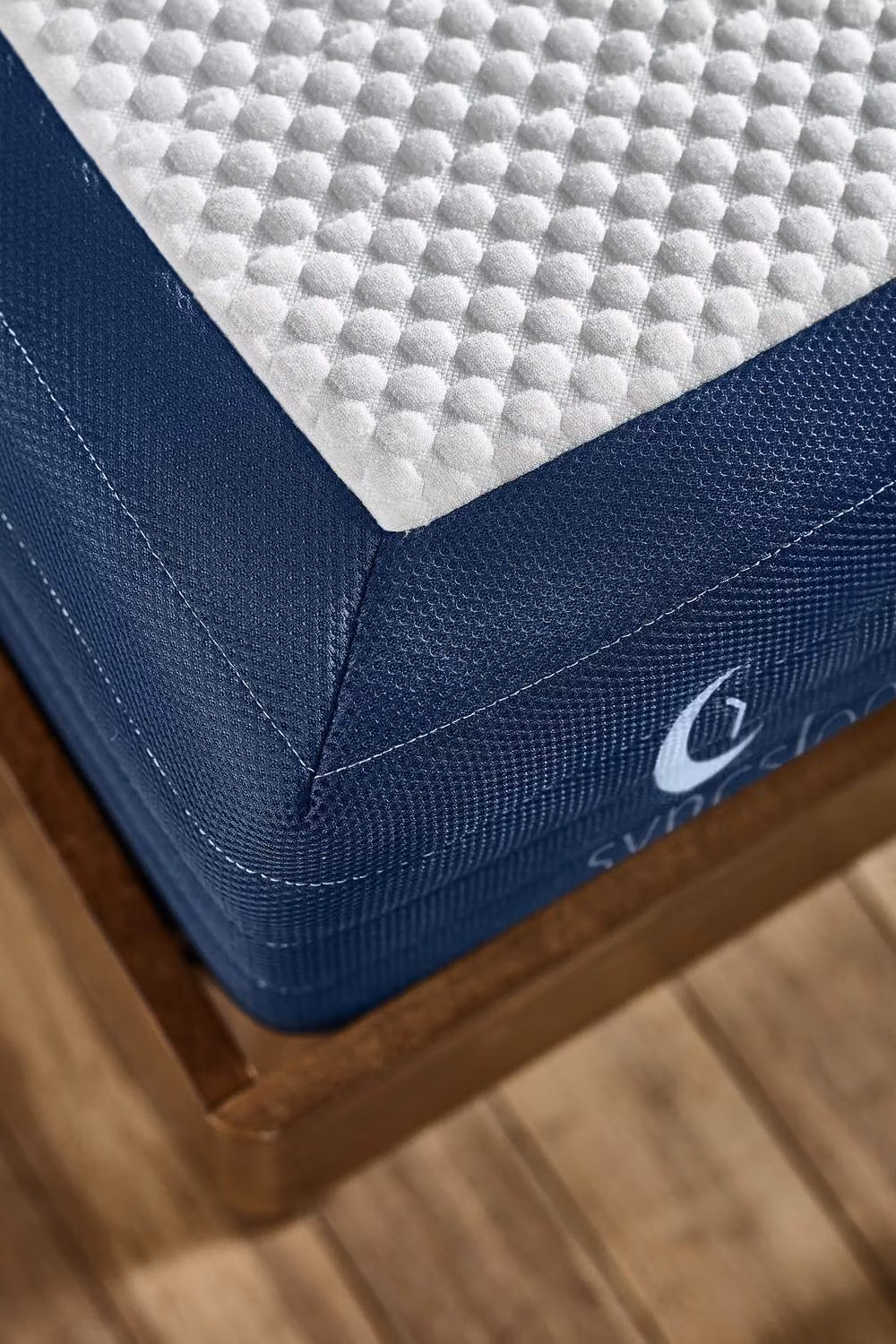 syncsleep Serenity 2500 Pocket Spring Mattress with Gel Layer in White, Size: Super King, W/D/H: 200 x 200 cm – 4