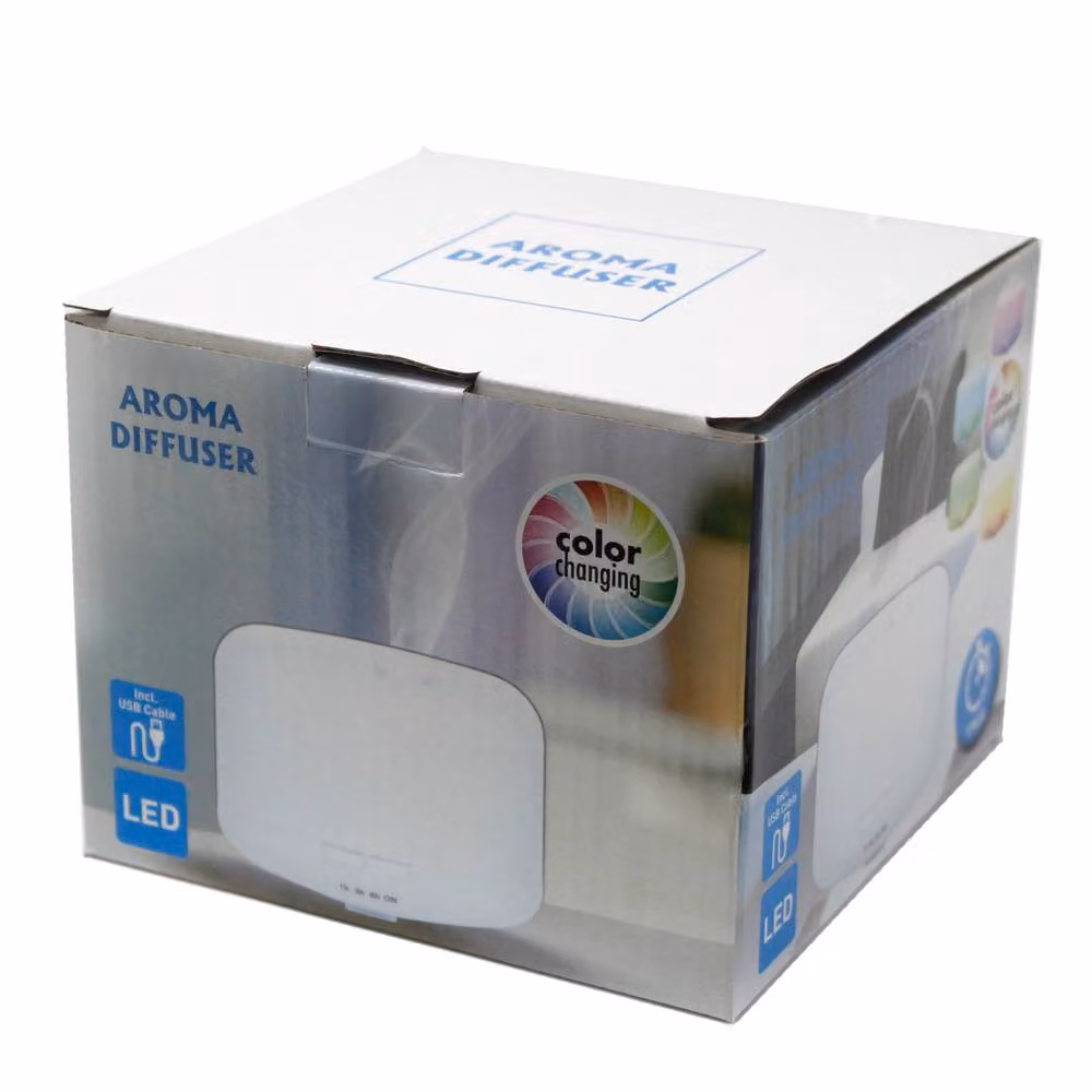 KDMD Aarhus Atomiser Classic Pod USB Colour Change Timer in White – 2