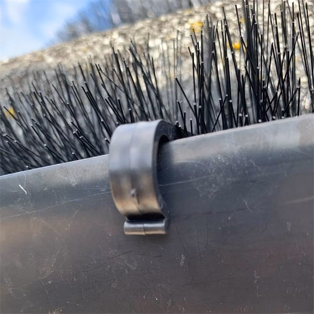 Nordara Gutter Brush Leaf and Moss Guard Fixing Clips, Black, Pack of 20 – 2