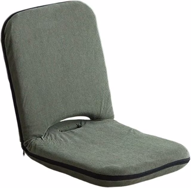 SPETLEK 5-Position Folding Floor Gaming Chair and Lazy Sofa in Green – 1
