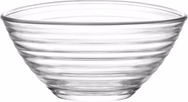 LAV Derin Glass Serving Bowl in Transparent – 1