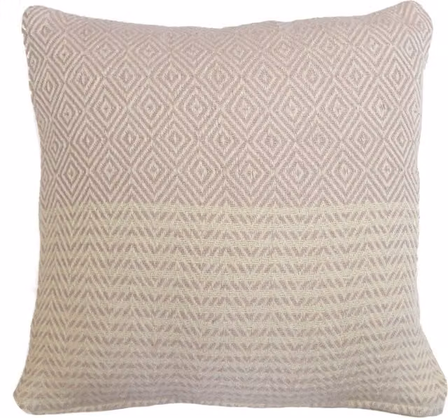 Rapport Home Rona Graphic Square Cushion Cover in Pink, W/D/H: 43 x 43 x 43 cm