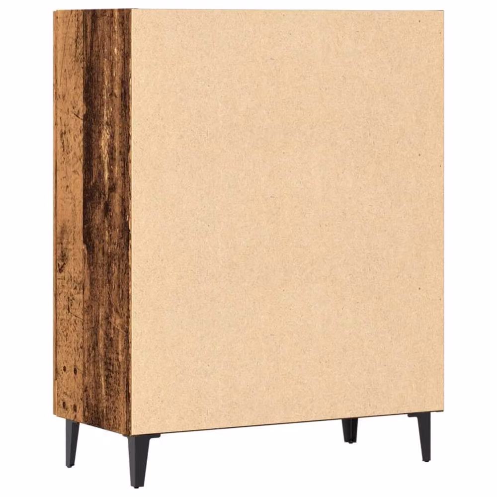 Berkfield Home Old Wood Sideboard in Brown, W/D/H: 70 x 34 x 90 cm – 4