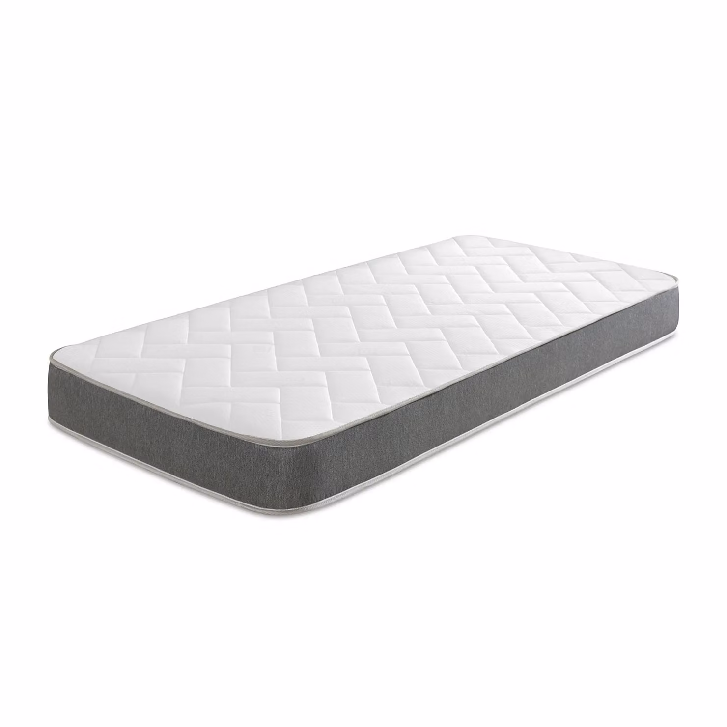 Starlight Beds Cube Memory Foam Hybrid Spring Mattress in Grey, W: 180 cm, D: 200 cm – 1