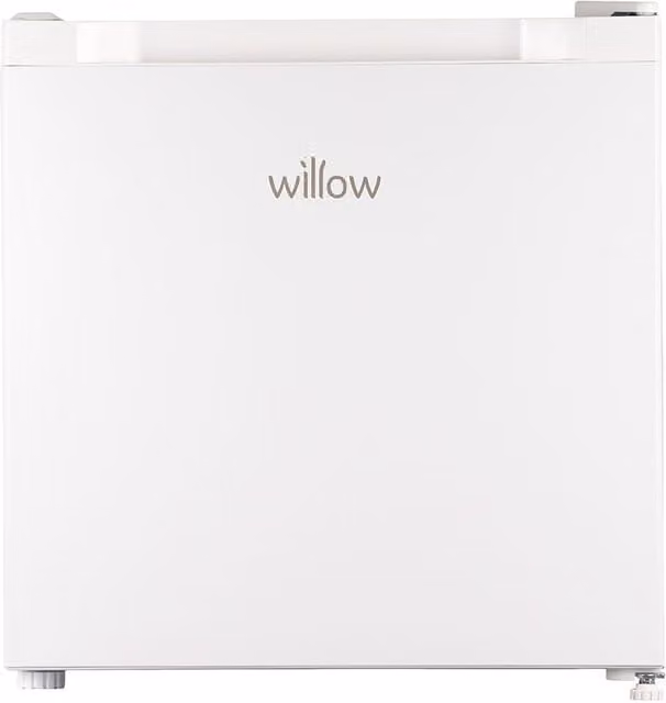 WMF WMF46W 46L Mini Tabletop Fridge with Reversible Door and Zero Degree Zone in White