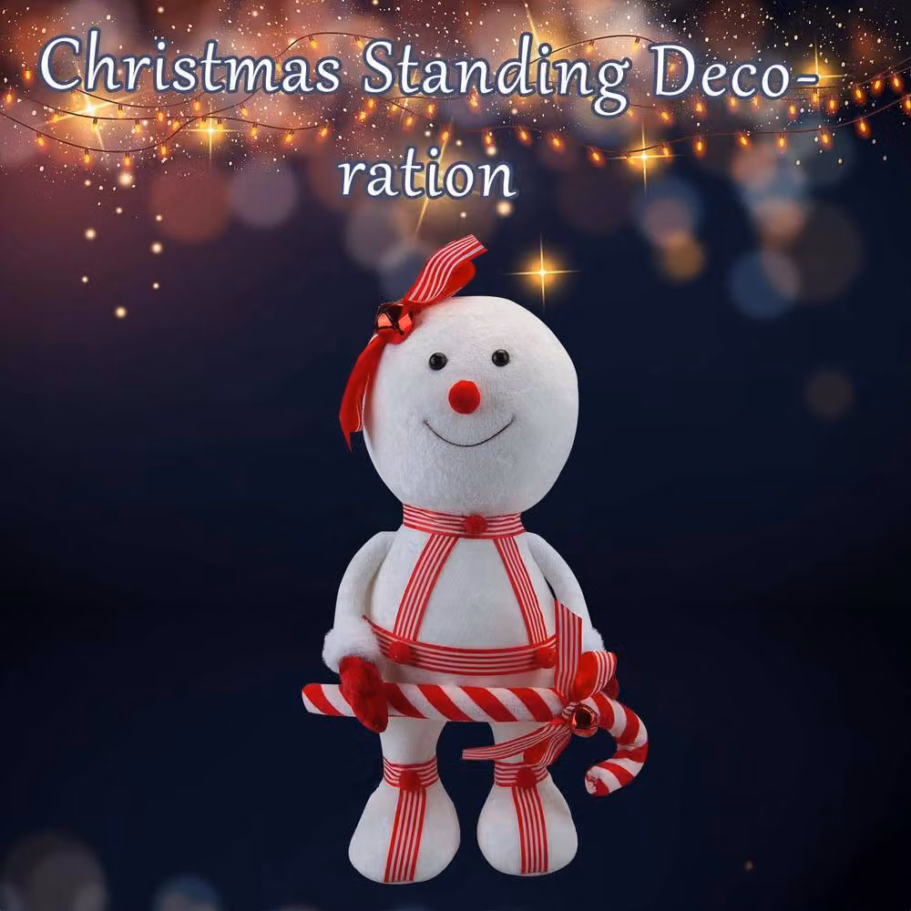 VFM e-Store White Christmas Snowman Tabletop Decoration, W/H: 35 x 17 cm – 3