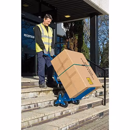 Draper 85675 Heavy Duty Stair Climbing Sack Truck, Blue – 2