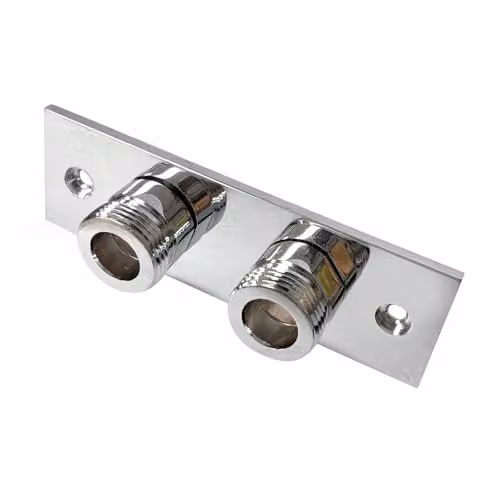 Nes Home Silver Easy Fixing Plate Bracket for Mini Douche Shattaf Thermostatic Shower Valve