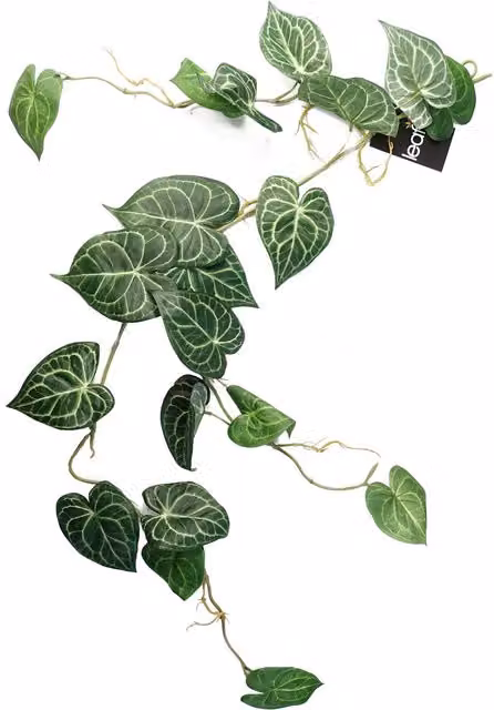 Leaf Green Artificial Hanging Rounded Ivy Plant, 100 cm – 1