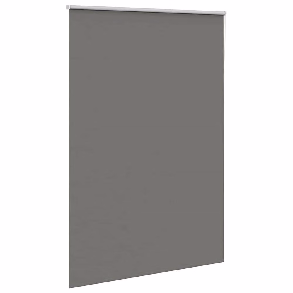 Berkfield Home Grey Blackout Roller Blind, Thermal Insulating Polyester, W: 165 cm, H: 230 cm – 3