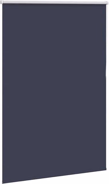 Berkfield Home Marine Blackout Roller Blind in Blue Polyester, W/H: 95 x 130 cm – 1