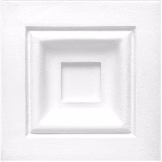 Orac Decor Block Luxxus Collection White Moulding W/D/H: 3.0 x 9.6 x 30.0 cm
