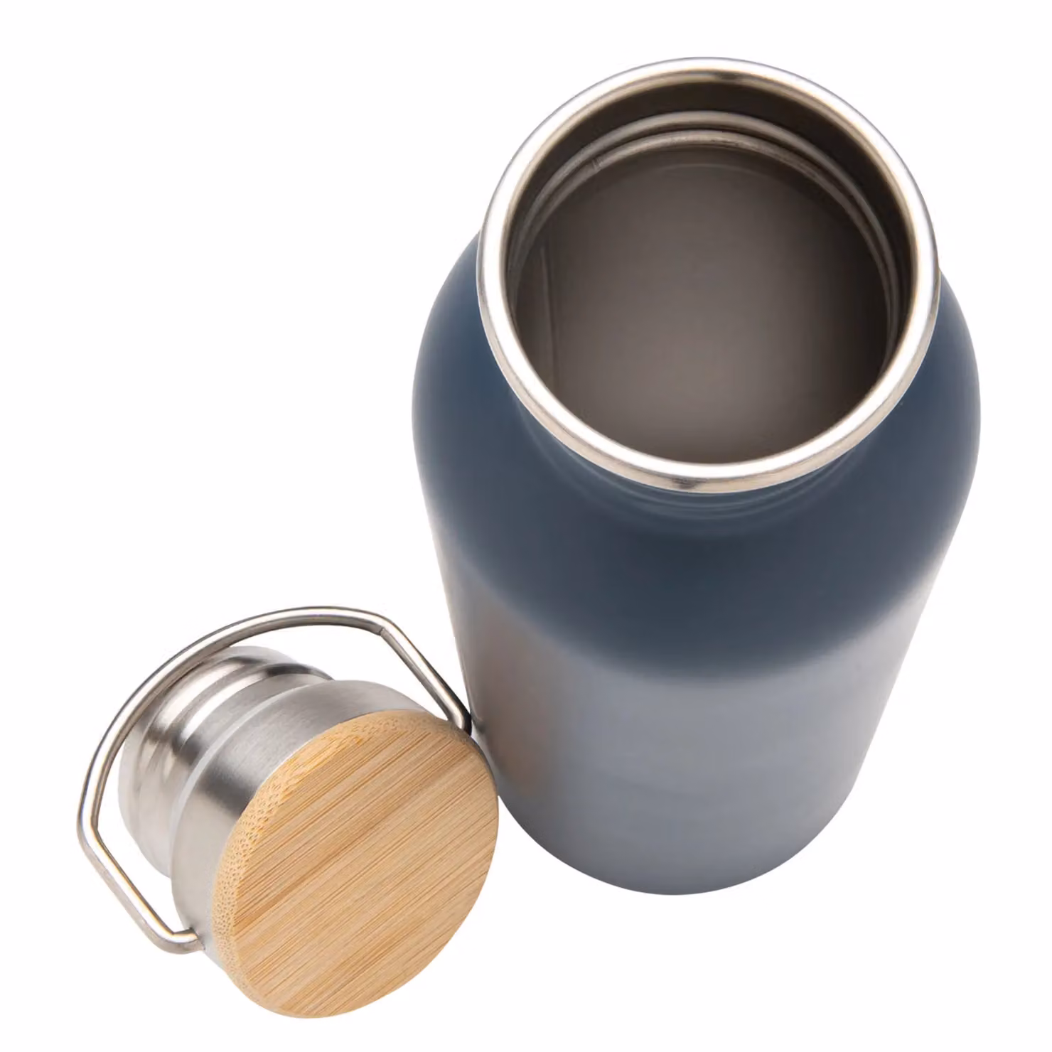 XD Design Stainless Steel Leakproof Water Bottle with Carry Handle, Blue, 710 ml – 2