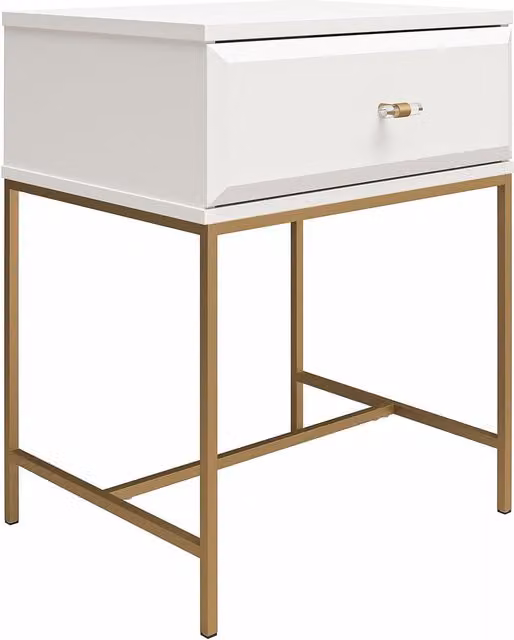 Mr. Kate Effie Nightstand in White