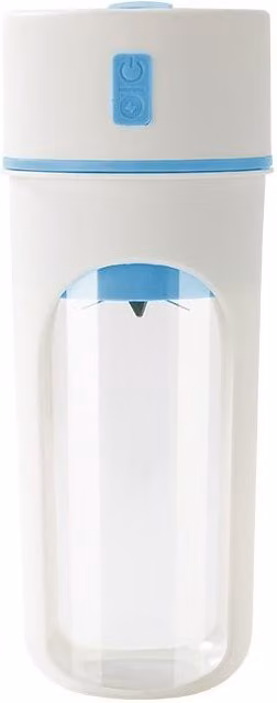 Leaper USB Wireless Charging Compact Hand Crank Electric Juicer in Blue
