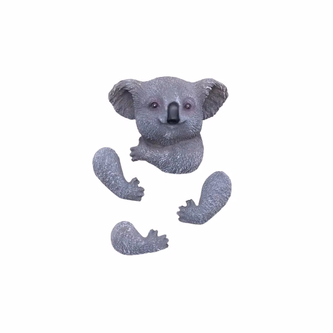 Marco Paul Tree Peeker Hugger Koala Bear Statue in Grey Resin – 3