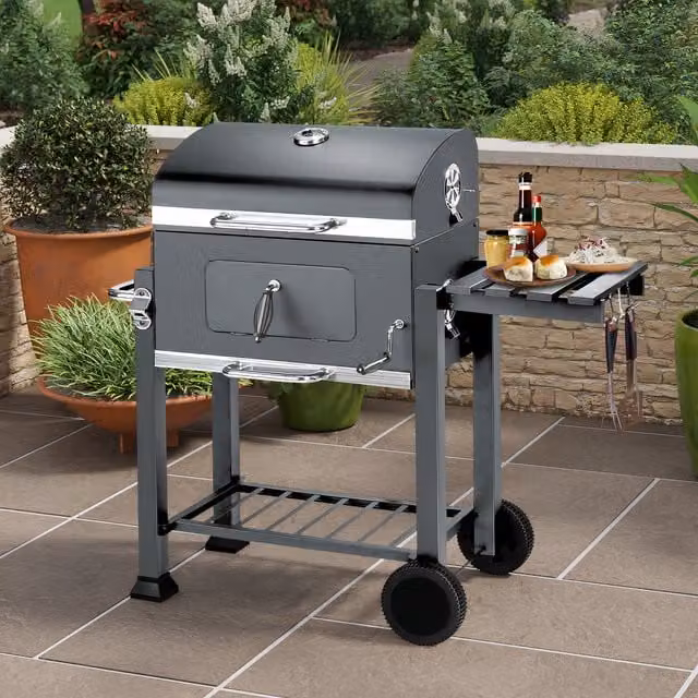 BillyOh Texas Charcoal Smoker in Black