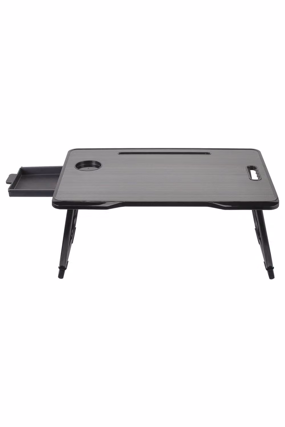 Garden Sanctuary Foldable Laptop Bed Table with Drawer in Black – 2