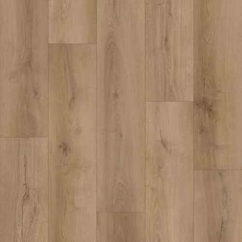 Mega Flooring UK Linden Oak Wood Effect Glue Down LVT Flooring Plank, Brown, Covers 4.59sqm