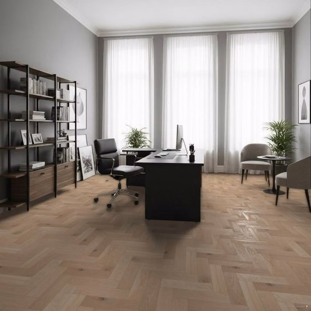 Vinyl Flooring UK Herringbone Engineered Flooring Frinton Oak Smooth UV Oiled in Natural – 2